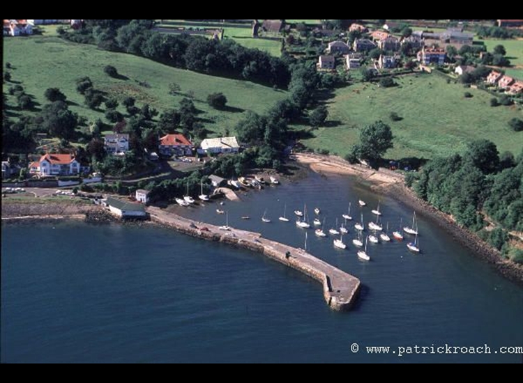 Aberdour from the air
