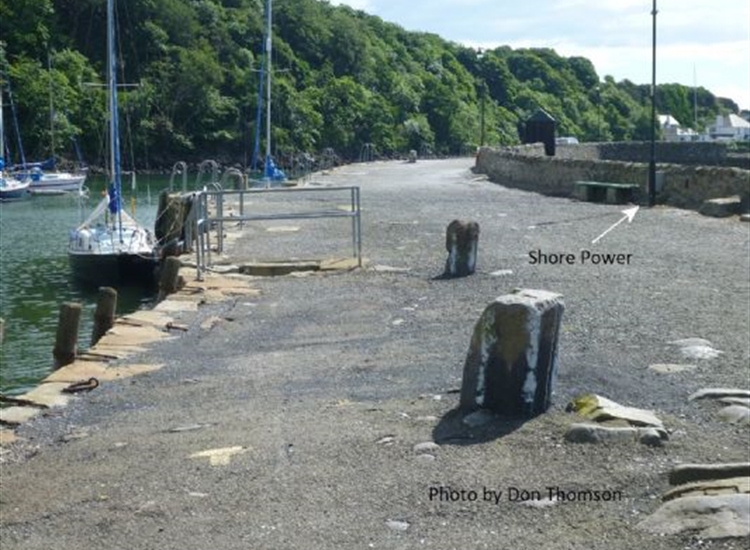 Aberdour Pier Wall