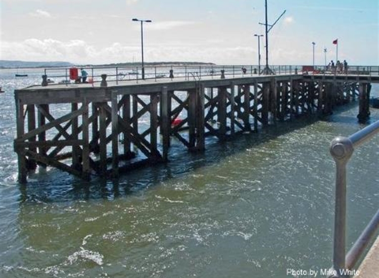 3. Aberdovey landing stage from the shore