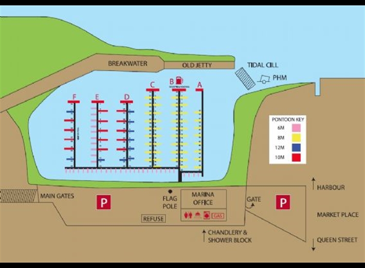 Marina schematic 2019