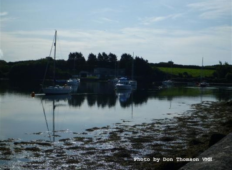 Looking over towards Sketrick Island from Down CC
