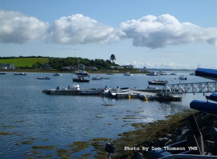 Strangford Lough YC pontoon