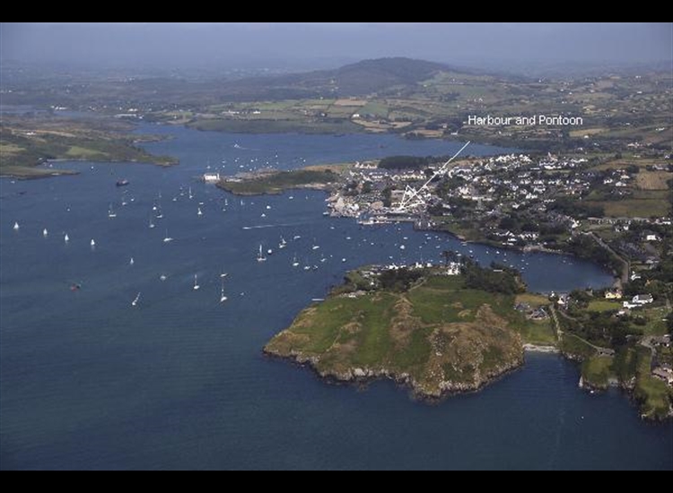 Baltimore looking NE across Coney Island into Church Strand Bay