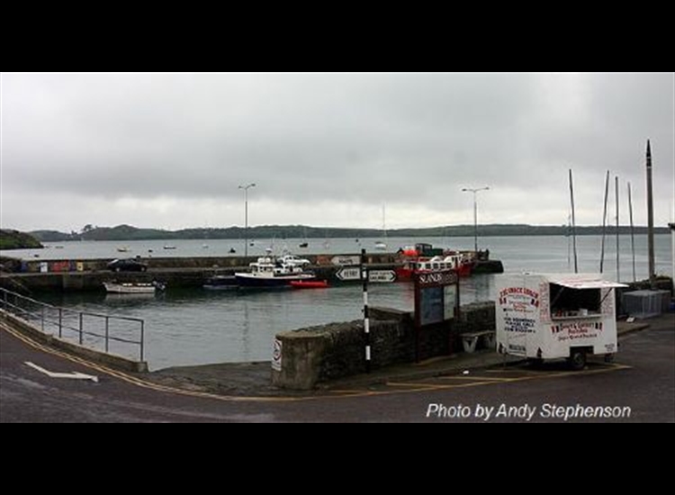 Baltimore. South Pier from the East corner of harbour