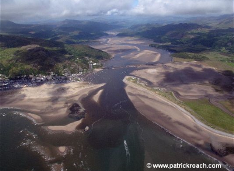 Barmouth aerial photo
