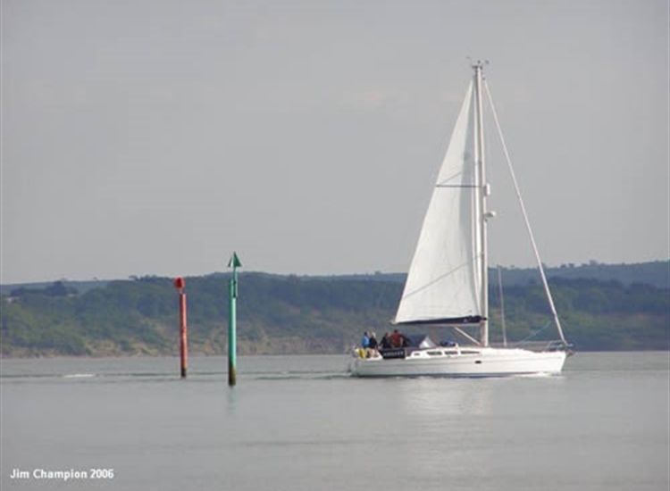 Entering Beaulieu River
