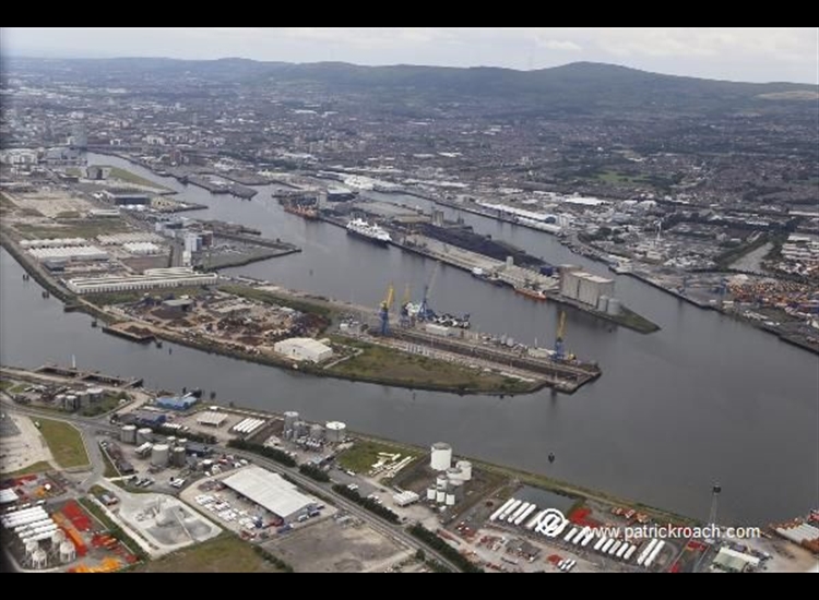 Belfast Dock from the SE