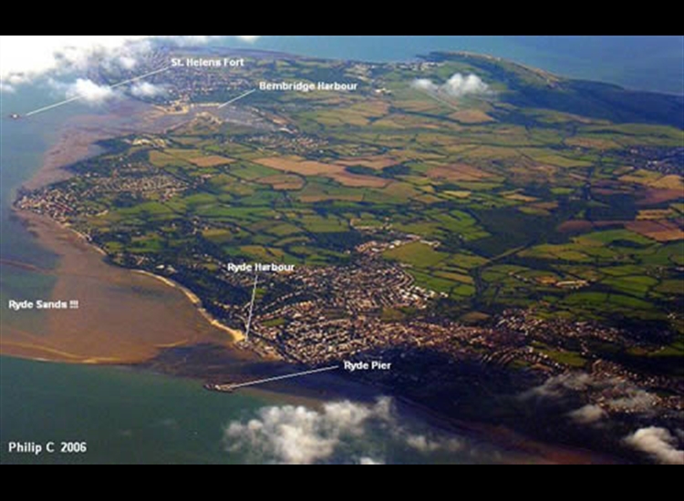 Aerial Photo, Ryde and Bembridge