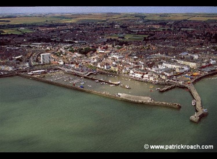 Bridlington shot taken before pontoons installation