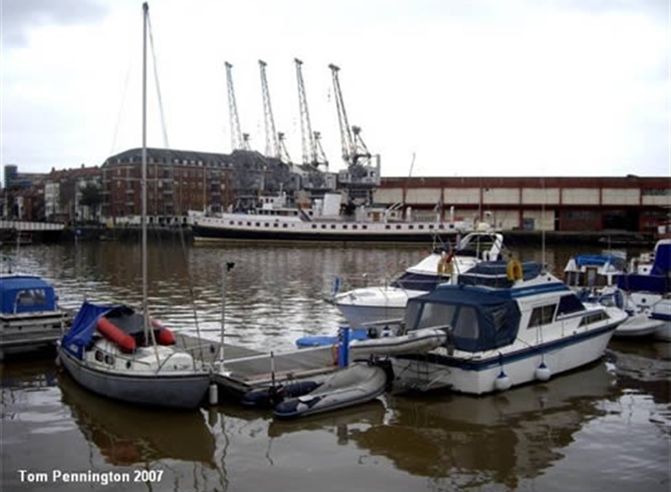 8.Short Stay Berths, deep into the Floating Harbour