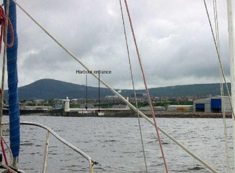 Buckie harbour entrance