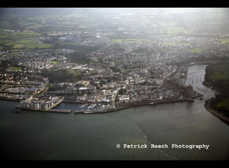 Caernarfon from NW