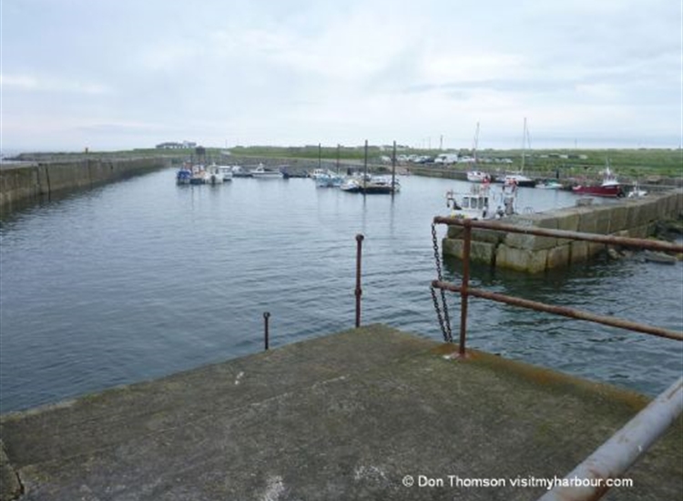 Harbour seen from the entrance