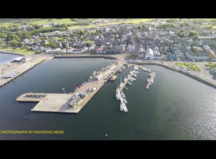 Campbeltown Marina looking SE