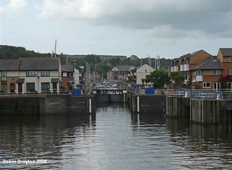 4.Lock in to Penarth Marina