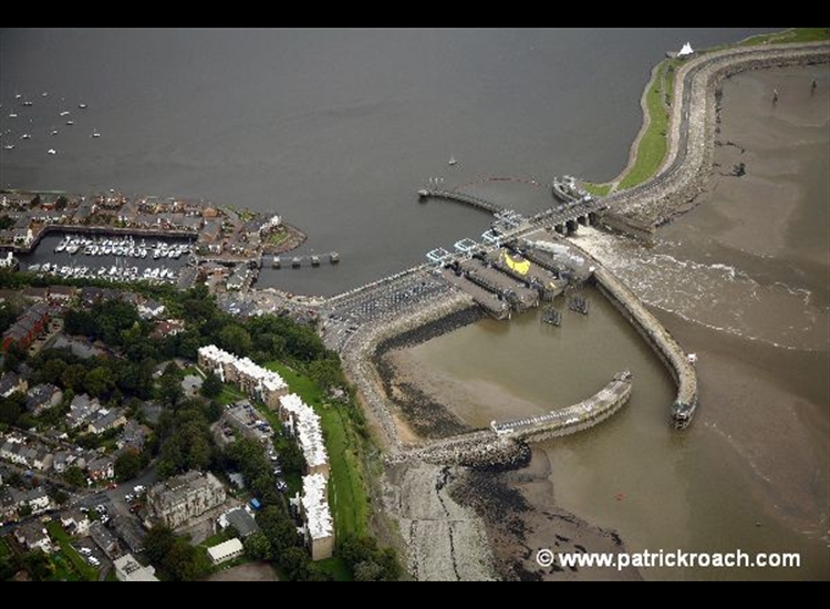 Cardiff Barrage from the South
