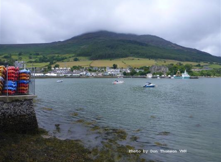 Carlingford Harbour north wall