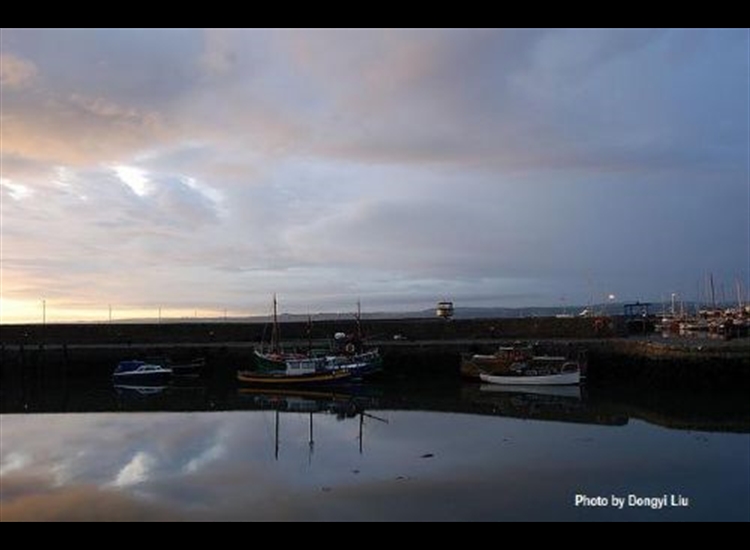 Carrickfergus inner Harbour outer wall..jpg