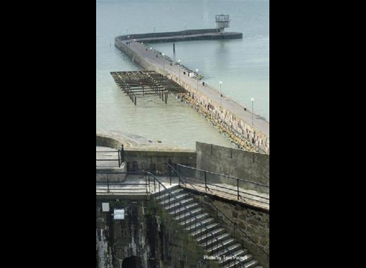 Eastern Mole of Carrickfergus Harbour