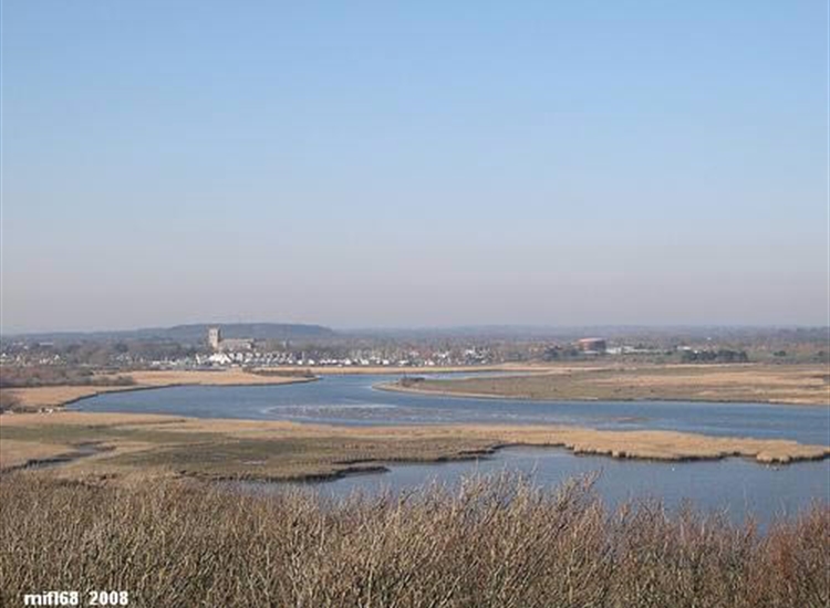 Looking towards the Town