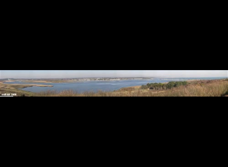 Panorama of Christchurch Harbour