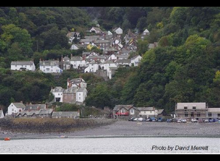 Clovelly from seawards