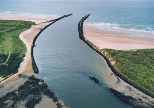 Coleraine Harbour and River Bann