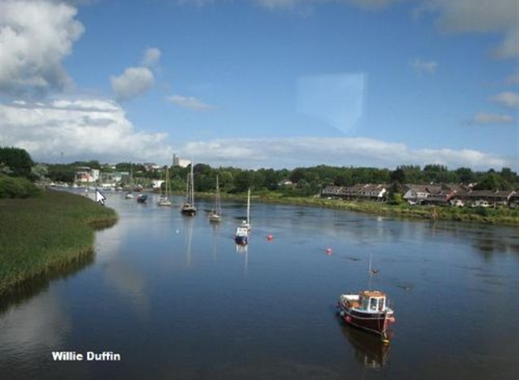 Coleraine Marina from Bridge.