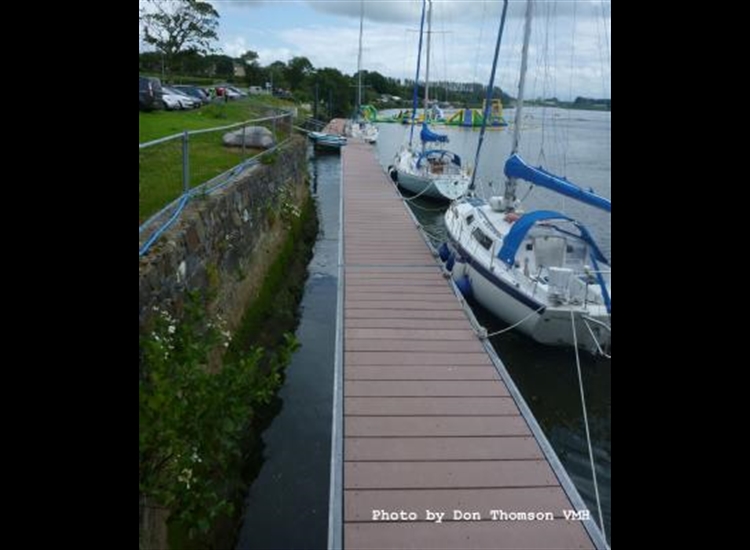 The Inshore pontoon at the Crannagh