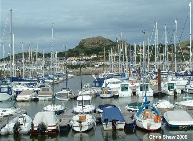 Inside Conwy Marina