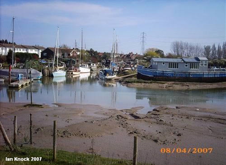 Approach to Swale Marina