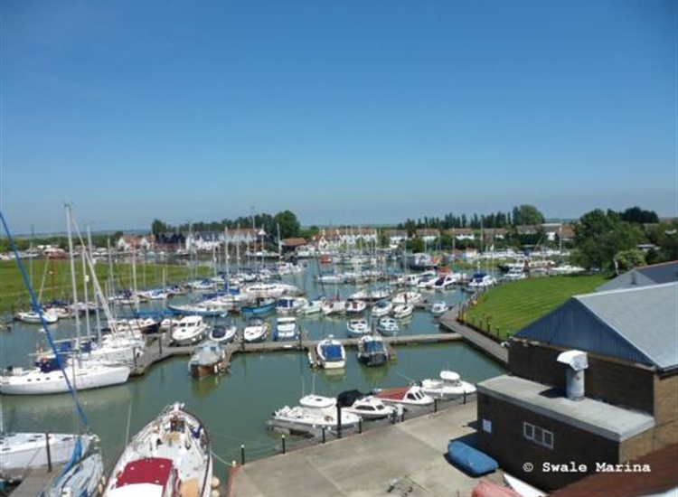Swale Marina looking Out 2017