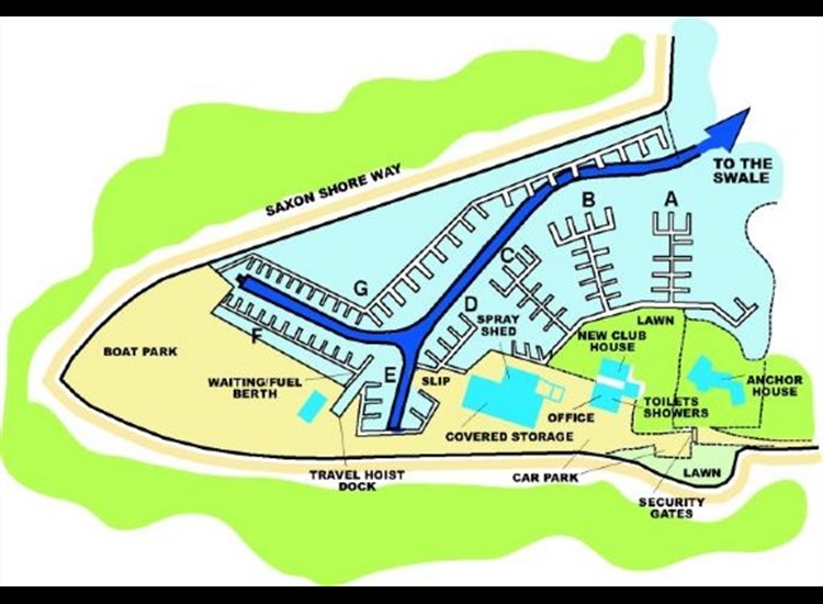 Swale Pontoon layout
