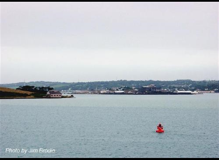 6. Haulbowline Island with the No 14 PHM in foreground