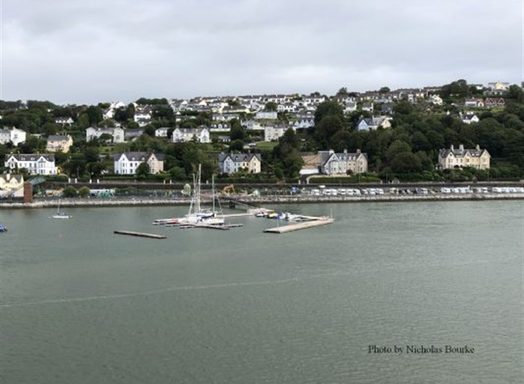 Cove pontoon from the SW