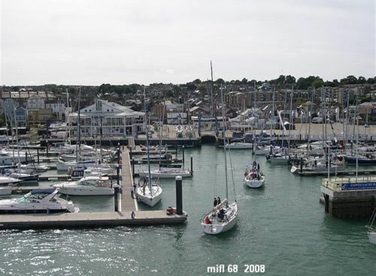 12d. Cowes Yacht Haven Again