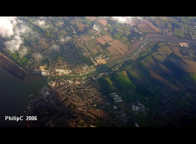 6. Aerial Photo of Cowes looking Eastwards