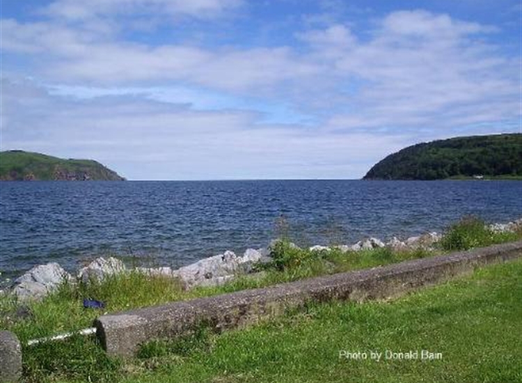Cromarty Firth looking East towards the Moray Firth at HW