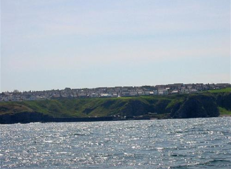 Portknockie from the North