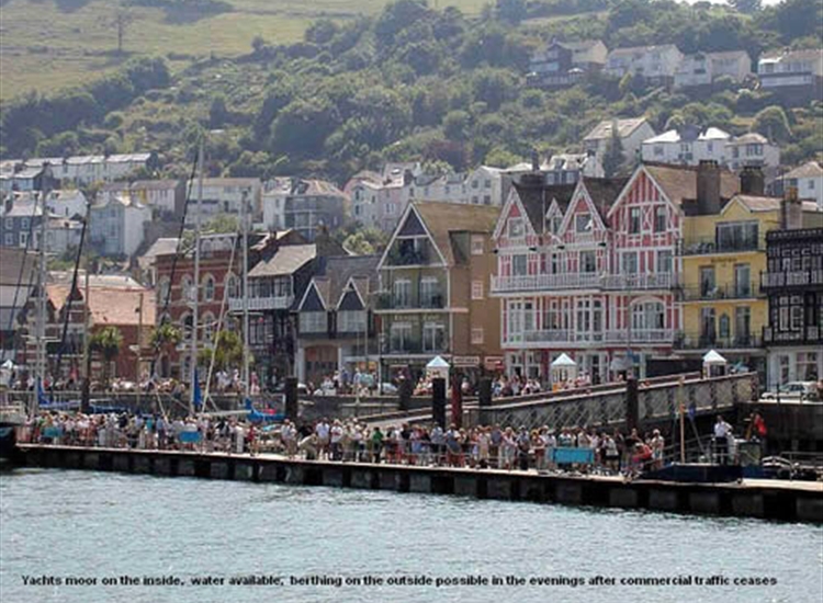 Dartmouth Town Pontoon ... Yachts on the INSIDE