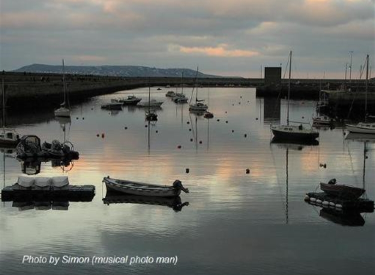 Dun Laoghaire Inner Harbour. There's always a Centaur in harbour !