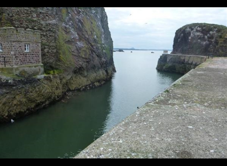 Harbour entrance looking out