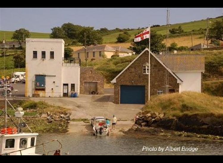 Helvick Harbour landing slip