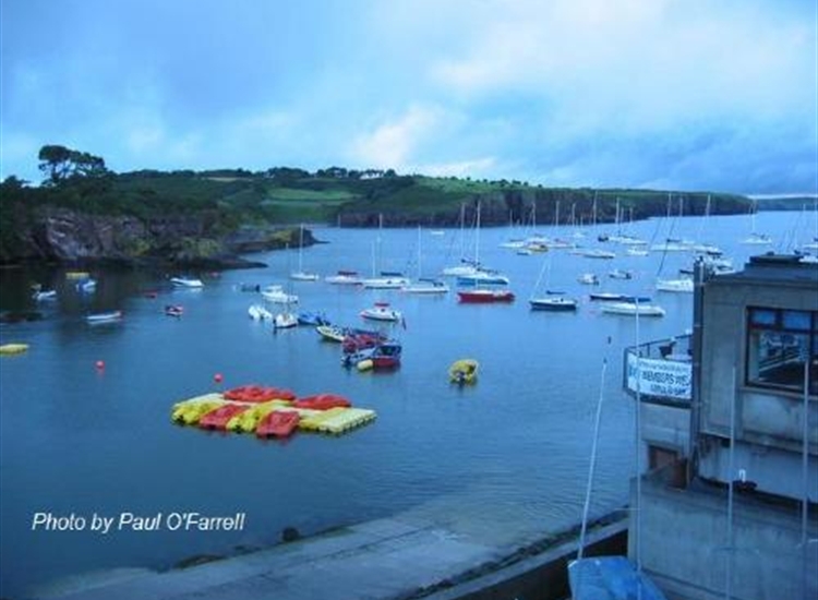 Dunmore East Yacht moorings. Administered by Waterford Harbour Sailing Club