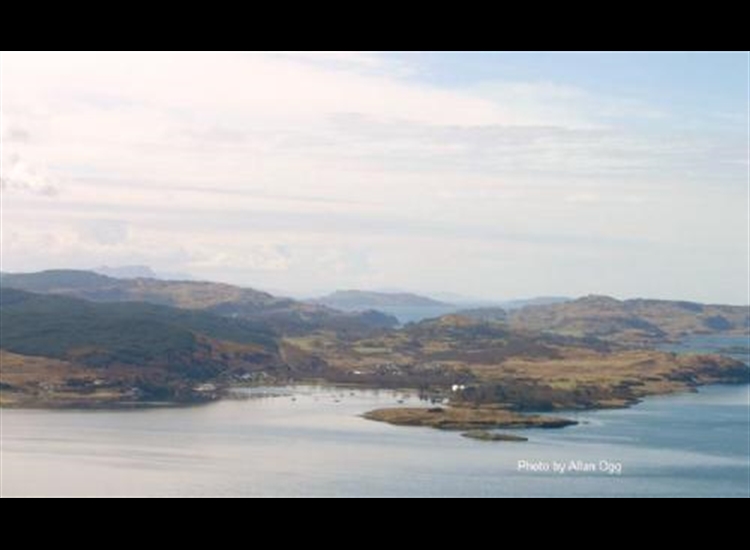 Dunstaffnage Bay from the NE (Ben Lora)