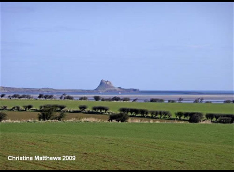 Lindisfarne from the Mainland