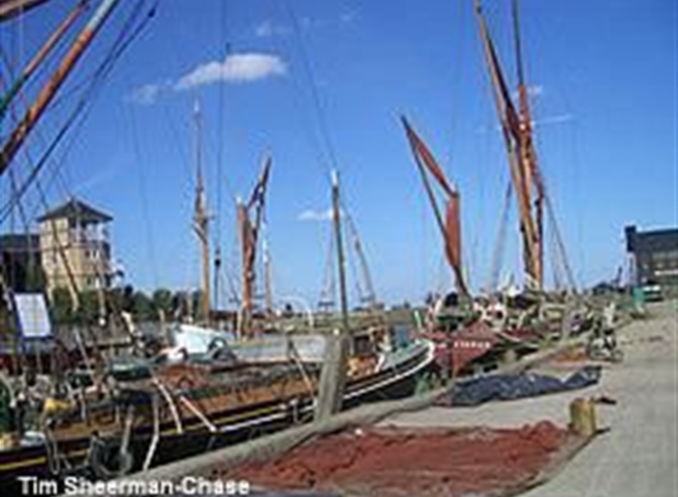 Barges at Faversham