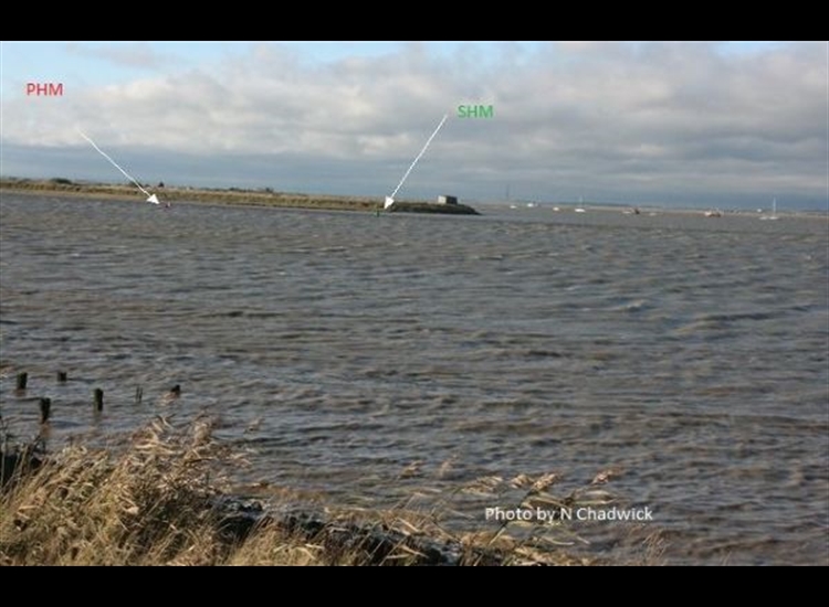 Entrance to Faversham Creek looking West