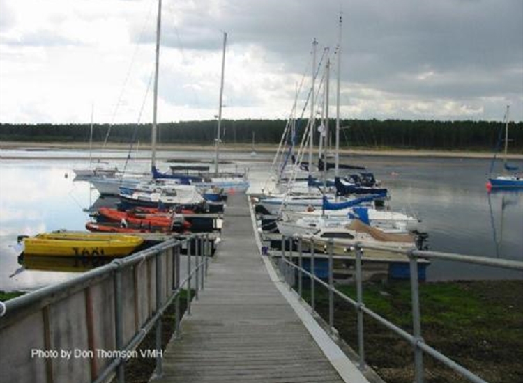 Findhorn Sailing School Pontoon