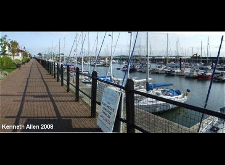 Fleetwood Marina, a good size